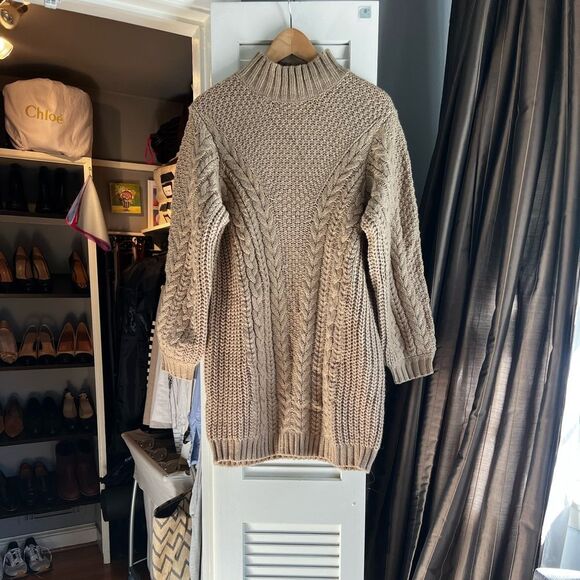 Mango Knitted Perkins Sweater Dress - Picture 11 of 12